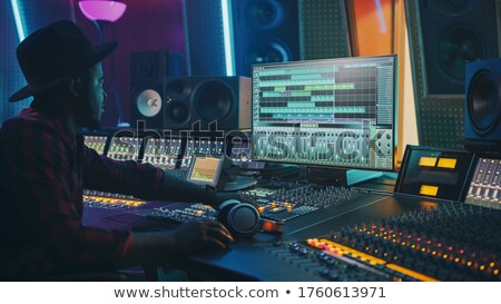 Foto stock: Mixing Desk