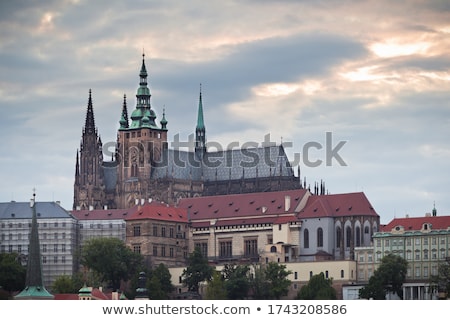 Stok fotoğraf: The Prague Castle Close Up