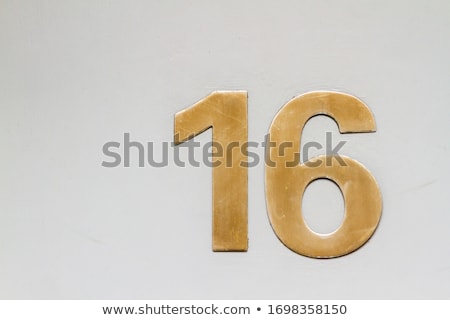 [[stock_photo]]: House Number On Wall