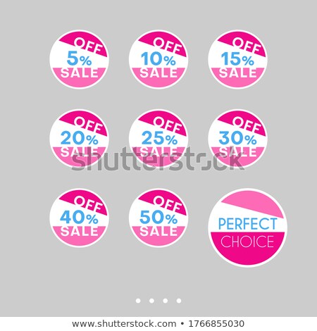[[stock_photo]]: Set Of Vector Spring Tickets Labels Stickers