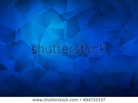 Stock photo: Diamond On The Blue Background