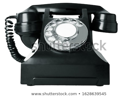 Bakelite Phone Cutout Stock foto © Frannyanne