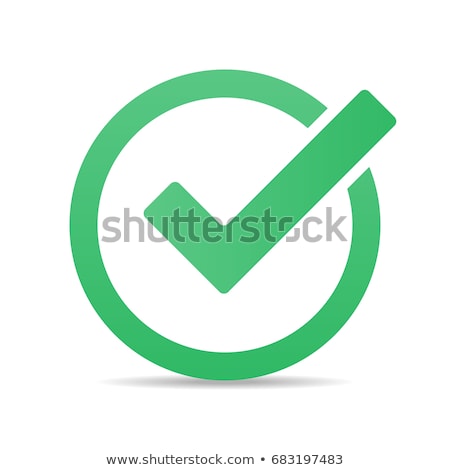 Stock photo: Vector Checkmark Icon