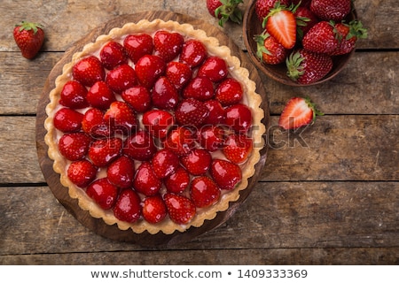 Foto stock: Strawberry Pie