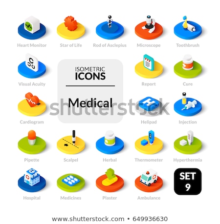 Health Icon 3d Medical Infographic ストックフォト © sidmay