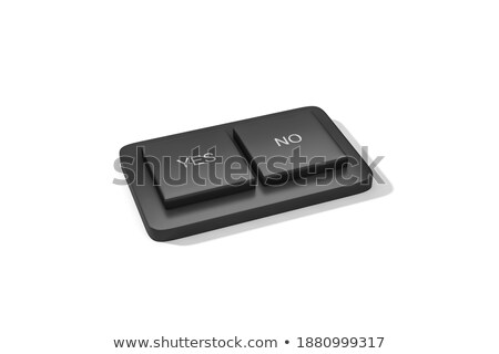 Stock photo: Vote - Green Key 3d Illustration