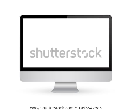 Stockfoto: Workspace With Silver Modern Laptop 3d Rendering