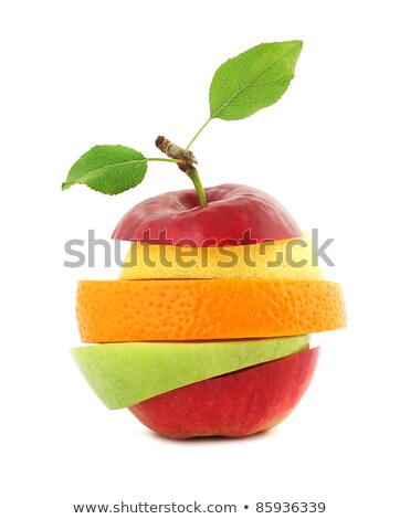 Stockfoto: Fruity Cocktail With Pear