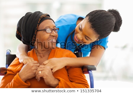 Zdjęcia stock: Happy African Woman With Stethoscope