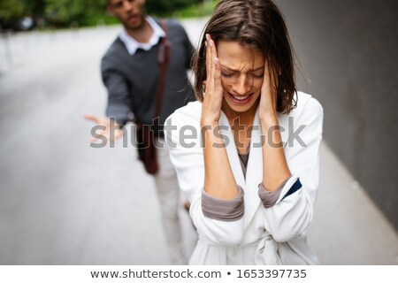 [[stock_photo]]: Couple Having A Quarrel