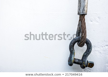 Foto stock: Shackle And Hook