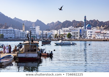 Foto d'archivio: Dock On Mosque Background