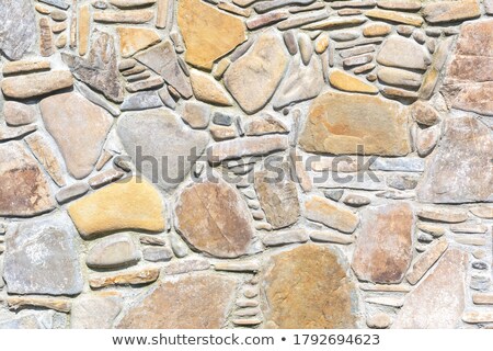 Stockfoto: Variety Of Stones Brickwork Or Masonry As Background Wall