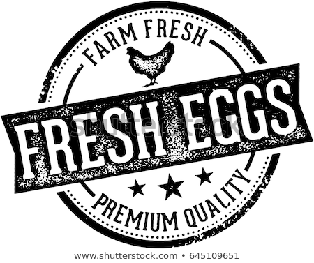 ストックフォト: Organic Farm Fresh Eggs