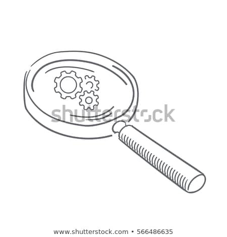 [[stock_photo]]: Developing Seo Strategy Through Magnifying Glass Doodle Design