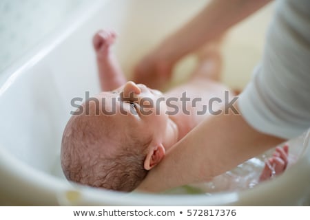 Baby In The Bath Stok fotoğraf © Halfpoint