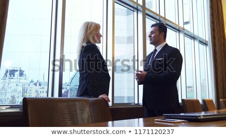 Stock fotó: Talking Female Colleagues