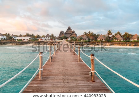 Сток-фото: Bungalow Resort In Zanzibar