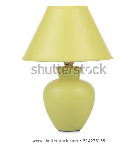 Zdjęcia stock: Modern Table Lamp Isolated On White Background