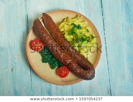 Bbq Sauages [[stock_photo]] © Fanfo