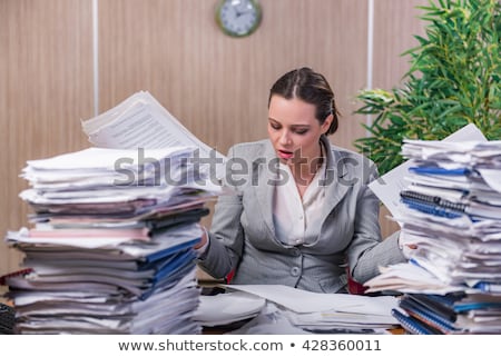 Pile Of Binders Stock photo © Elnur