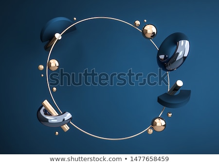 Stock photo: Set Of Horizontal Banners With 3d Circles