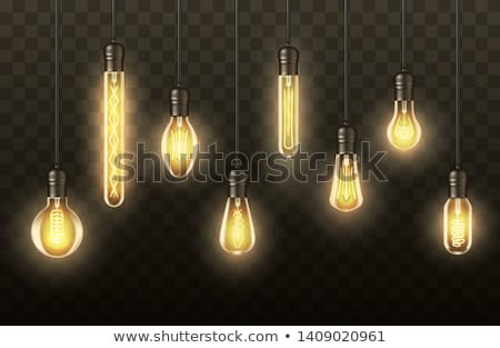 Stock foto: Euchtende · Lampe