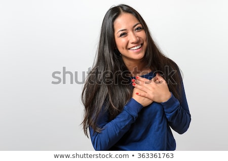 Stockfoto: Woman Showing Her Appreciation