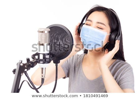Foto stock: Actor And Mask
