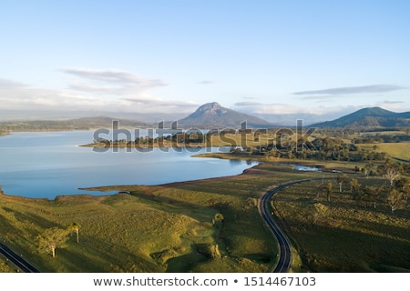 ストックフォト: Aerial View Of Lake Moogerah In Queensland