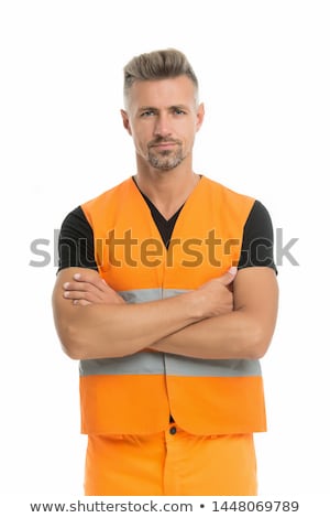 Foto stock: Man In High Visibility Vest