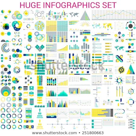 Stockfoto: Big Vector Set Of Infographic Elements