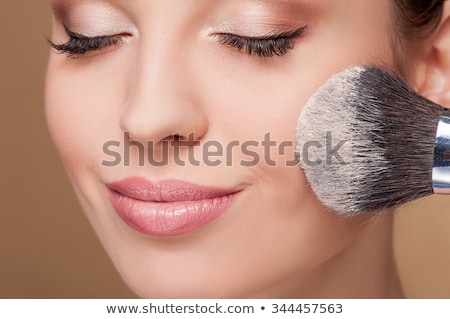 Stock fotó: Woman Applying Blush