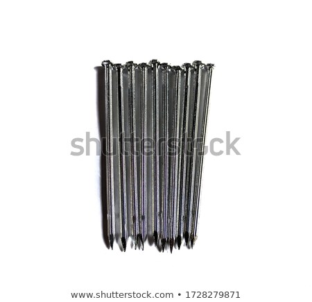 Foto stock: Galvanized Nail