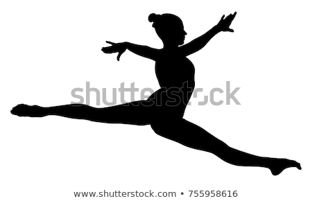 Foto stock: Gymnastic Girl