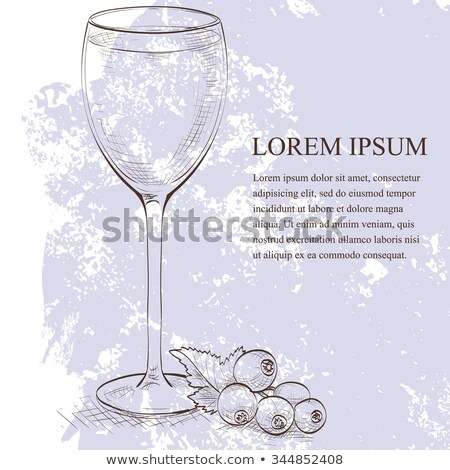 Stock photo: Alcoholic Cocktail Rose Scetch