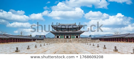 Stock photo: Royal Palace Gate Detail