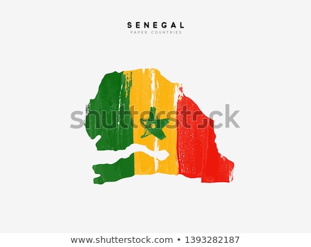 [[stock_photo]]: Senegal Flag Vector Illustration On A White Background