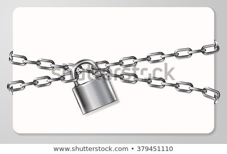 Stock photo: Padlock With Chain