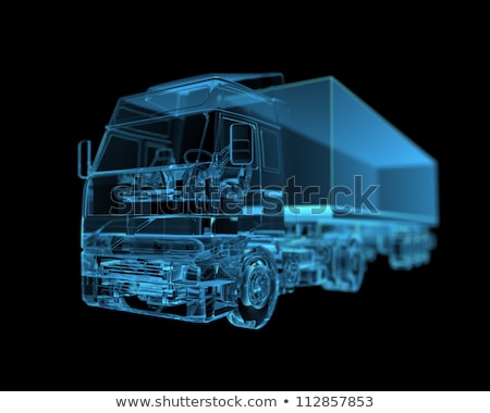 [[stock_photo]]: Big Truck X Ray