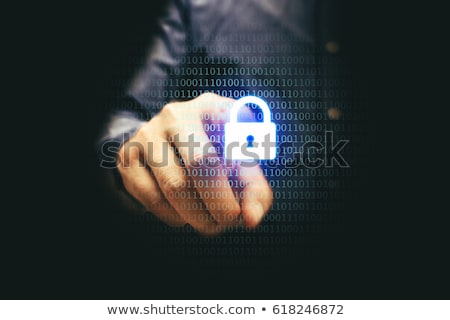 Stock fotó: Internet Transaction Security Concept