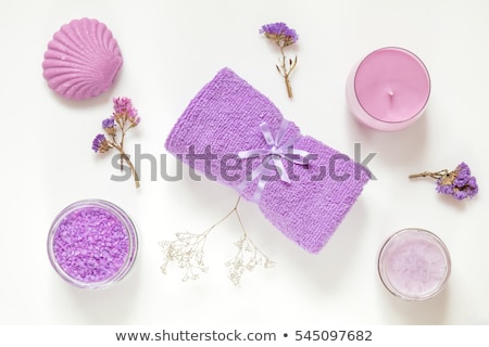 [[stock_photo]]: Wood Violet Flowers On A Spoon Top View