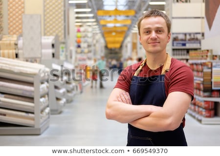 Stockfoto: Hardware Store Employee