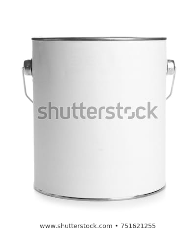 Stok fotoğraf: Metal Buckets With Paint