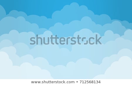 Foto stock: Undo · de · nuvens