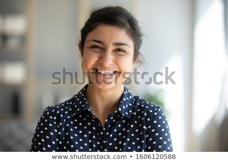 Сток-фото: Smiling Female Office Worker