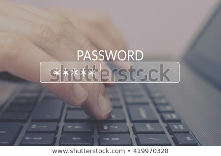 Foto stock: Password Protection