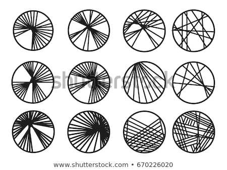 Stok fotoğraf: Flat Line Vector Icon For Knitting