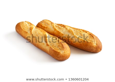 Сток-фото: Crispy French Baguette