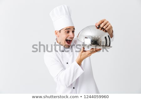 [[stock_photo]]: Cheerful Chef Cook Wearing Uniform